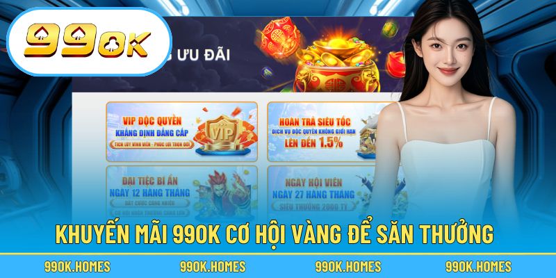Những khuyến mãi hỗ trợ vốn chơi dễ nhận từ 99OK